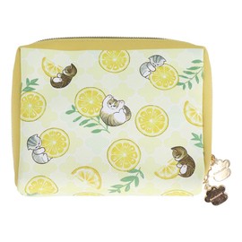 Sunstar Stationery Mofusand Pouch Square Lemon Tea S2322250