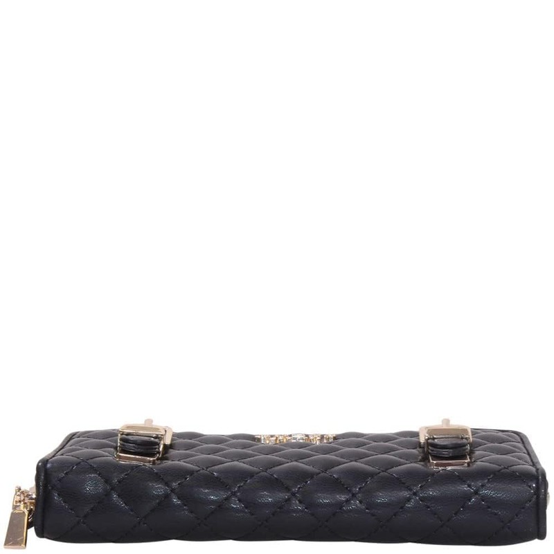 GUESS Ladies Adam Zip Wallet, black