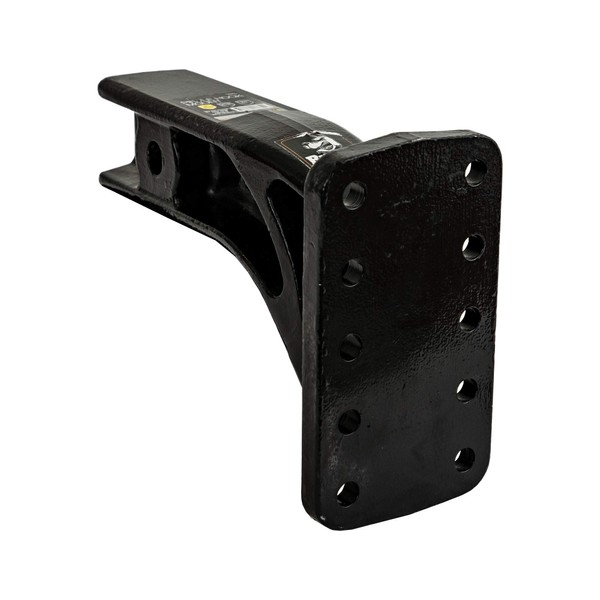 Buyers Products 3 Inch Pintle Hook Mount - 4 Position, 10 Inch Solid Shank (PM3109) , black