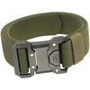 [バズ セレクション] ベルト ワンタッチ タクティカル クイックリリース 作業 弾性 メンズ LBT693(グリーン)