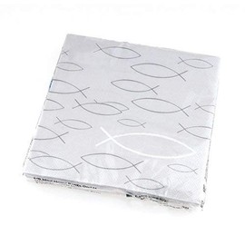 Napkins "Fish" (Grey)