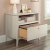 Pemberly Row Engineered Wood and Metal Lateral File in Glacier