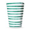 GMUNDNER KERAMIK Drinking Cup Capacity: 0.28 Litres Green Flamed Crockery