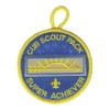 Cub Scout Pack Arrow of Light Super Achiever Embroidered Patch - ClassB