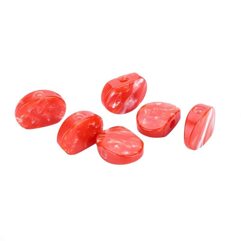 6 PCS Tuner Buttons Guitar Machine Head Semicircle Tuning Peg