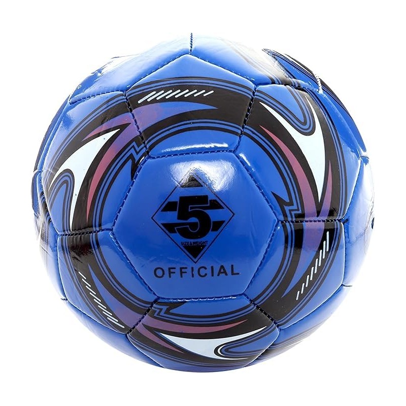 BE POSITIVE Balón de Fútbol Número 5, Gajos Resistentes y