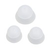 15pcs Hearing Amplifier Eartip 2 Layers Detachable Silicone Hearing Amplifier