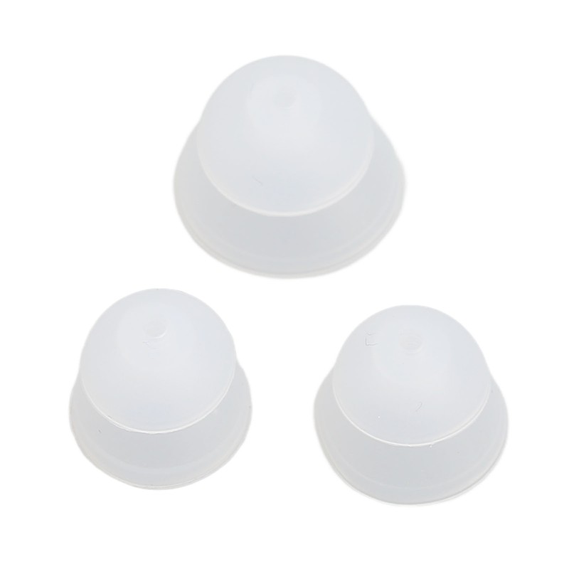 15pcs Hearing Amplifier Eartip 2 Layers Detachable Silicone Hearing Amplifier