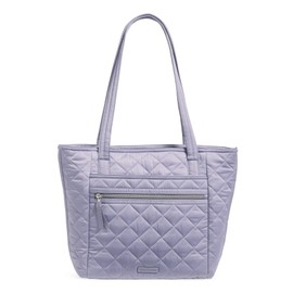 Vera Bradley Women's Performance Twill Small Tote Bag, Lavender Sky, One Size