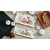 Bico Woodland Critters Ceramic 14 inch Rectangular Serving Platter, Set