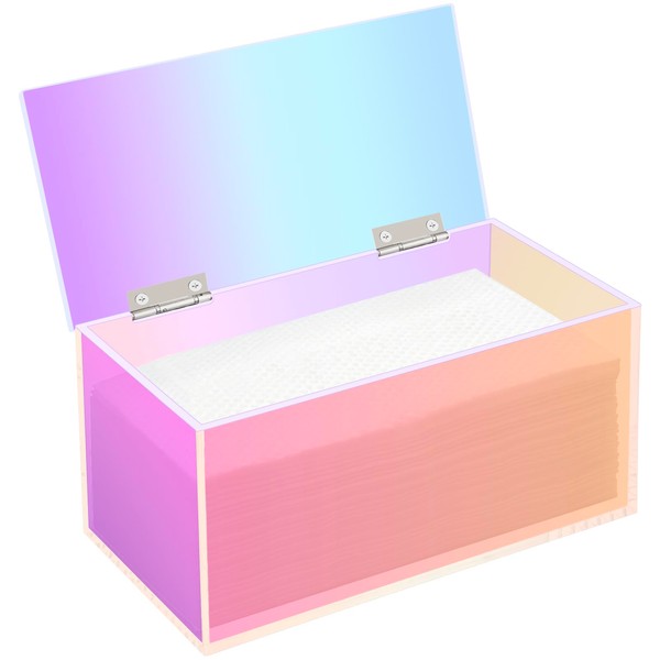 Dryer Face Towel Holder Box for Rectangular Face Wipes, Facial