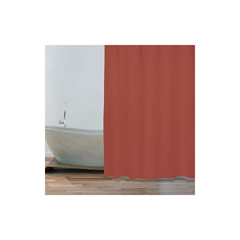 MSV Anti-Mould Shower Curtain - Anti-Bacterial, Washable, Waterproof, Polyester, 180