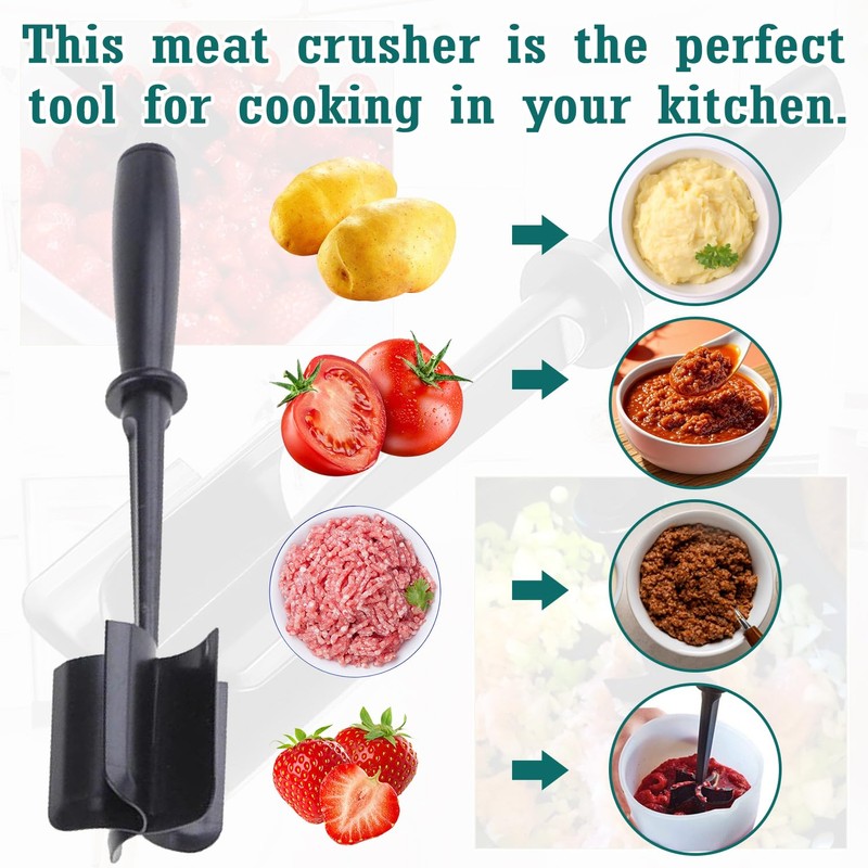 Meat Chopper – Meat Chopper for Cooking, Mince Masher Tool