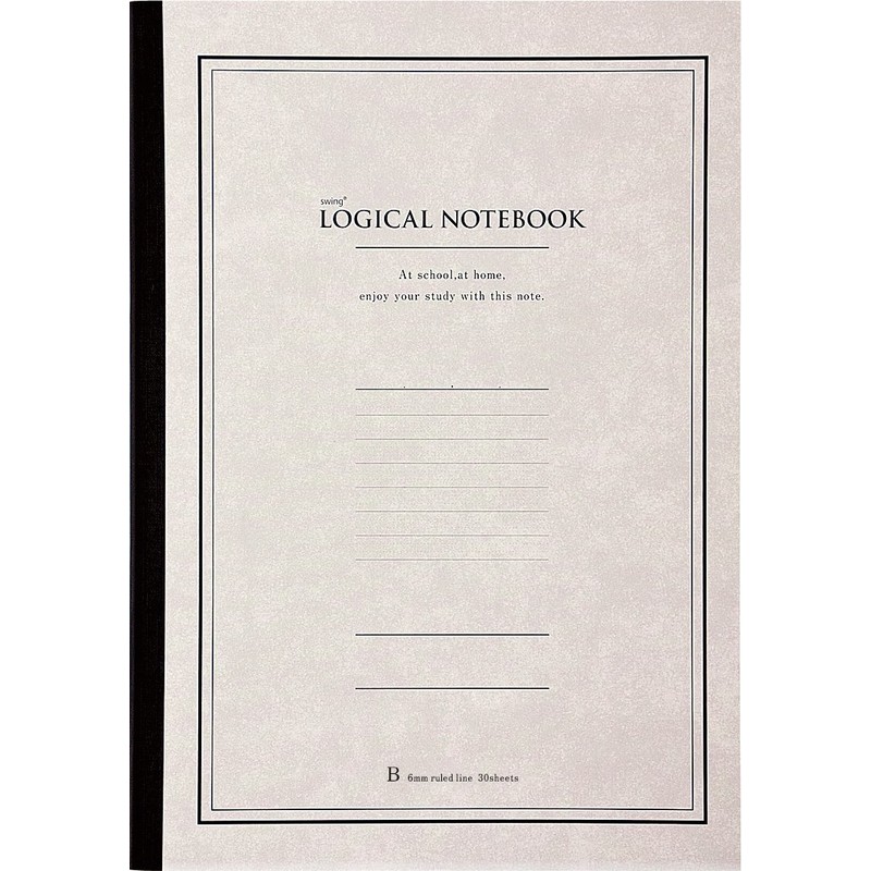 5 colors Pakkuno-B507B-5P Nakabayashi swing logical notebook classic B5 size