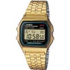 Casio Classic Watch A159WGEA-1EF, black/gold, Dress
