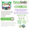 Nature Gnaws Extra Thin Bully Sticks for Small Dogs 5-6"