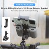 wtohoby Bicycle Handlebar Mount for DJI RC-N3/N2/N1 Control Flip/NEO/AIR 3S/3/2S/AIR2/Mini