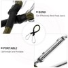 4PCS Bungee Cords with Carabiner Clips, Clips Bungee Cords, Bungee