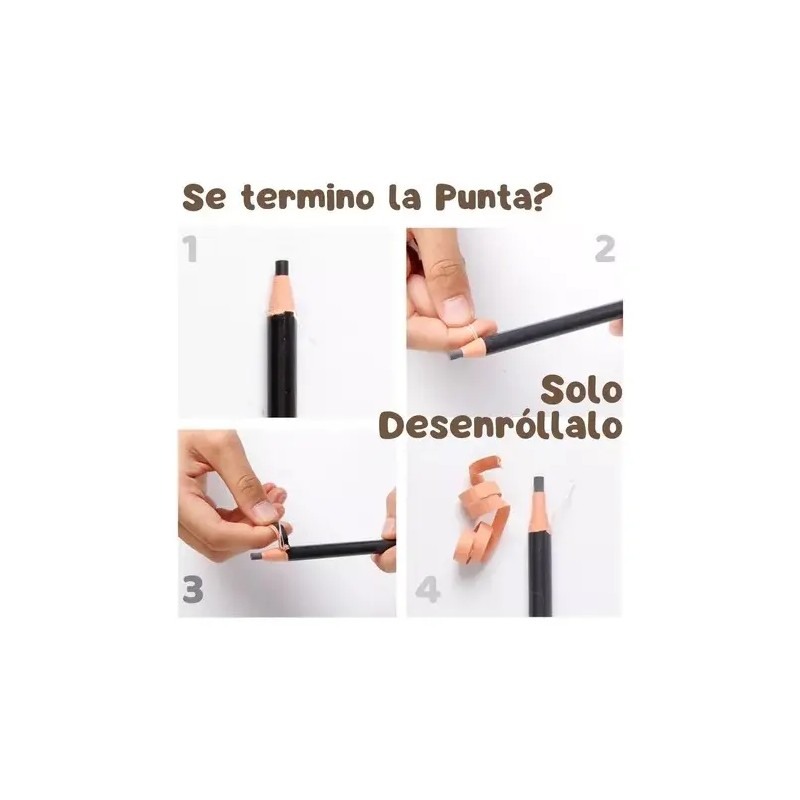 Lápiz Cera Para Diseño Y Delineado De Cejas Microblading