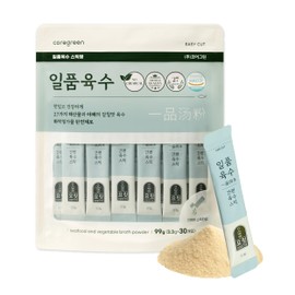 Yorit Excellent Broth Powder, Premium-Quality Seafood and Vegetable Stock, Quick-Gourmet Dishes, No Chemicals, Powder Soup Base 요릿 일품육수(1 Pouch, Seafood and Vegetable)