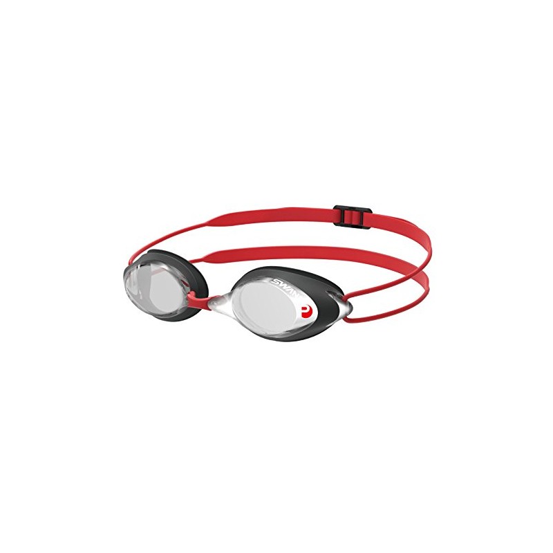 SWANS verspiegelte Wettkampf Schwimmbrille SRX-M PAF, Farbe:Smoke Silver (SMSI)