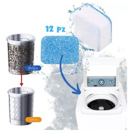Veraly Pastillas/ Tabletas Limpieza Profunda De Lavadoras 12pzs