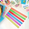 18 Pcs Rulers, Colorful Clear Plastic Ruler 30cm/12 inch, Straight
