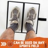 120 Sheet Portable Sticky Basketball Mat for Shoes Foldable Traction