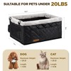 Upgrade Dog Booster Seat for Small Dogs,Small Dog Car Seat