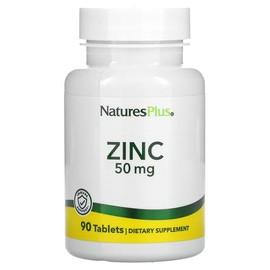 [해외직구]네이처스플러스 징크 아연 50mg 90정 NaturesPlus Zinc 50 mg 90 Tablets NaturesPlus Zinc 50 mg 90 Tablets
