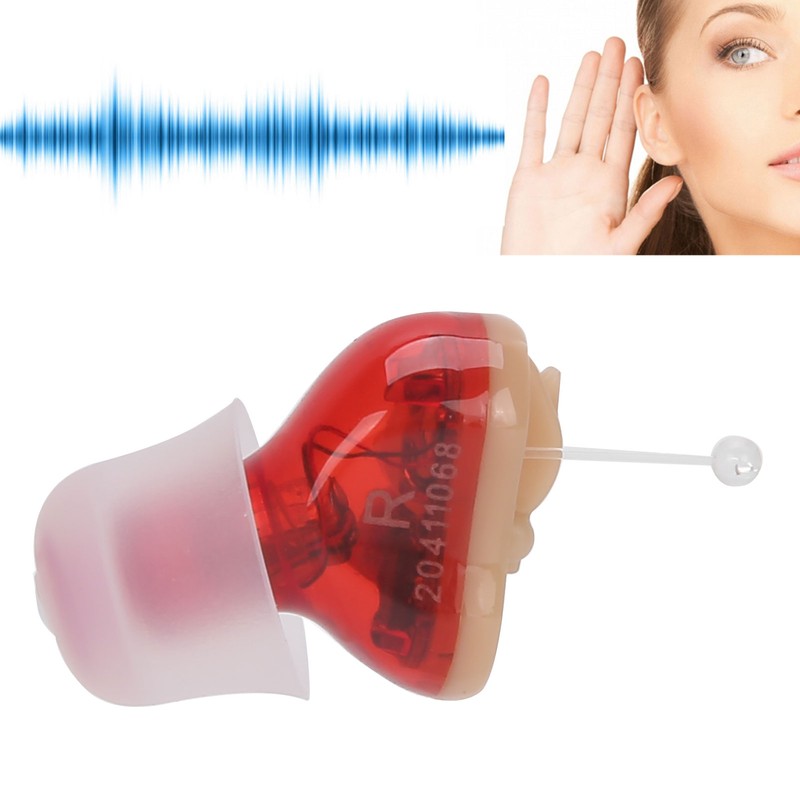 Wireless Hearing Aids Mini InEar Type Ear Sound Amplifier Elder