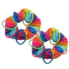 KONG Active Scrunchie Catnip Toy – Plush Elastic Ring with Crinkle Sounds – Catnip-Infused for Batting, Chasing & Pouncing – Interactive Cat Toy for All Breeds (2 Pack)