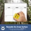 Large Magnetic Dry Erase Calendar for Whiteboard, Monthly Planner for