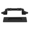 Sliding Barn Door Handle Double Sided Black Barn Door Pull