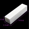 Haobase 5Pcs Nail Buffer Block , White Buffer Sanding Block,120