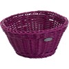 Saleen Trend Basket Round Ø18x10 cm in Purple, polypropylene 18