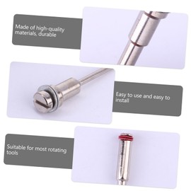 DOITOOL Rotary Tool Accessories 26 Pcs Steel Screw Mandrel Mandrel Parts Cut-off Wheel Holder for Diy Projects