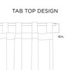 Madison Park Serene Embroidered Light Filtering Treatment Curtain Rod Pocket/Back