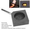 Graphite Casting Mold Heat Resistant High Purity 2.4in Diameter 0.8in
