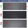 Keyboard Cover for 2026 2025 Dell 16 Laptop DC16250 DC16251