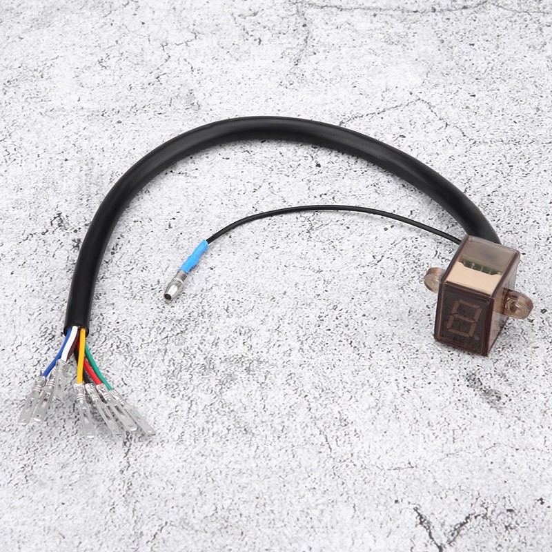 Universal Motorcycle 6 Speed Digital Gear Indicator Shift Lever Sensors