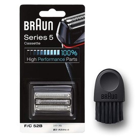 Braun Series 5 F/C52B-b Shaver Replacement Blade, Black, Brush Included