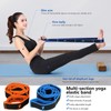 Hippodance Yoga Set, Yoga Stretch Strap with 8 Loops, Easy