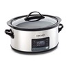 Crock-Pot MyTime Technology 6 Quart Programmable Slow Cooker and Food
