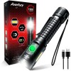 Axefury USB Rechargeable Flashlight (Battery Included), Magnetic LED Flashlight
