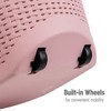 Mind Reader Basket Collection, Mobile Laundry Hamper, 60 Liter (15g/33lbs)