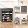 Laiensia 5-Tier Vertical Shoe Rack Organizer, Space Saving Shoe Storage