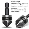 3 Pieces 1/4 Inch Hex Shank, Countersink Drill Bit Hex