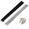 BaveL - Radios de acero para bicicleta de montaña, 199