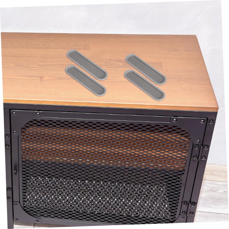 Gatuida 4pcs Plastic Ventilation Grille for Wardrobe and Shoe Cabinet